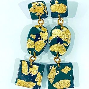 Abstract Clay Earrings